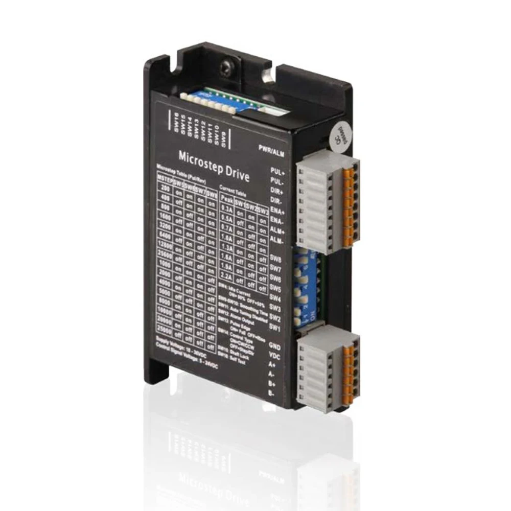 

Stepper Motor Driver Microstep Drive for 4 Wire Two-phase Motor 24~50VDC