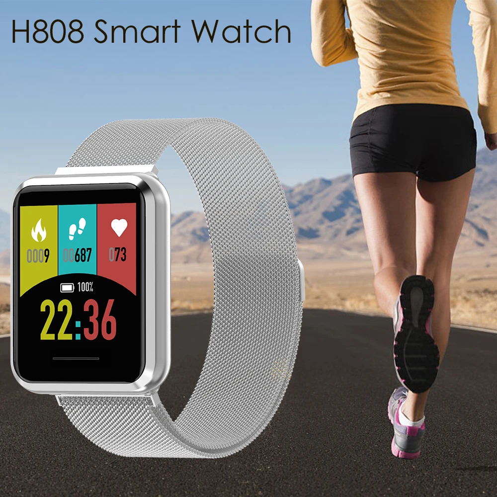 

Timethinker H808 Waterproof Smart Watch Men Reloj Deportivo Women Smartwatch Blood Pressure Heart Rate Monitor Fitness Tracker