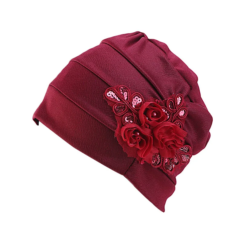 Women-Sequined-Flower-Beanie-Chemo-Cap-Sleep-Bonnet(4)
