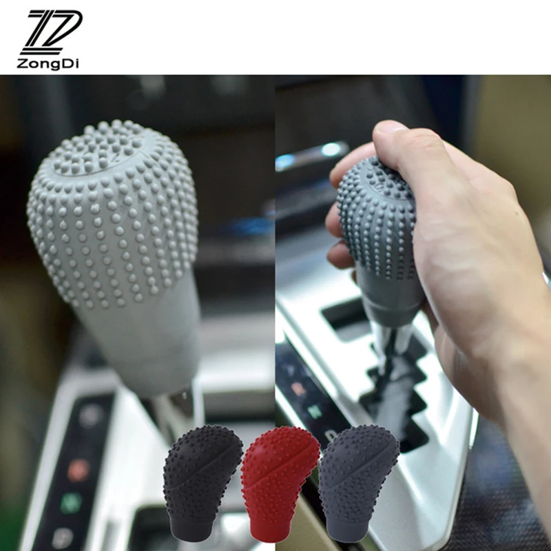 

ZD Car Styling Non-slip Gear Shift Cover For Ford Focus 2 3 Fiesta Mondeo Ranger Kuga Seat Leon Ibiza Lexus Accessories Silicone