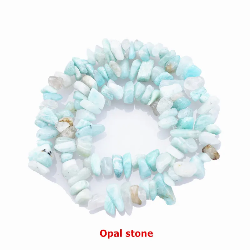 5-8 мм камень натуральный агат фишки бусины для браслета ожерелье серьги изготовление ювелирных изделий Ремесла дизайн Исцеление свободные бусины HK058 - Цвет: Opal stone