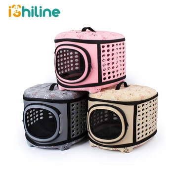 

Pet outdoor products Dog Carrier Bag Portable Cats Handbag Foldable Travel Bag Puppy Carrying Mesh Shoulder Pet Bags S/M/L