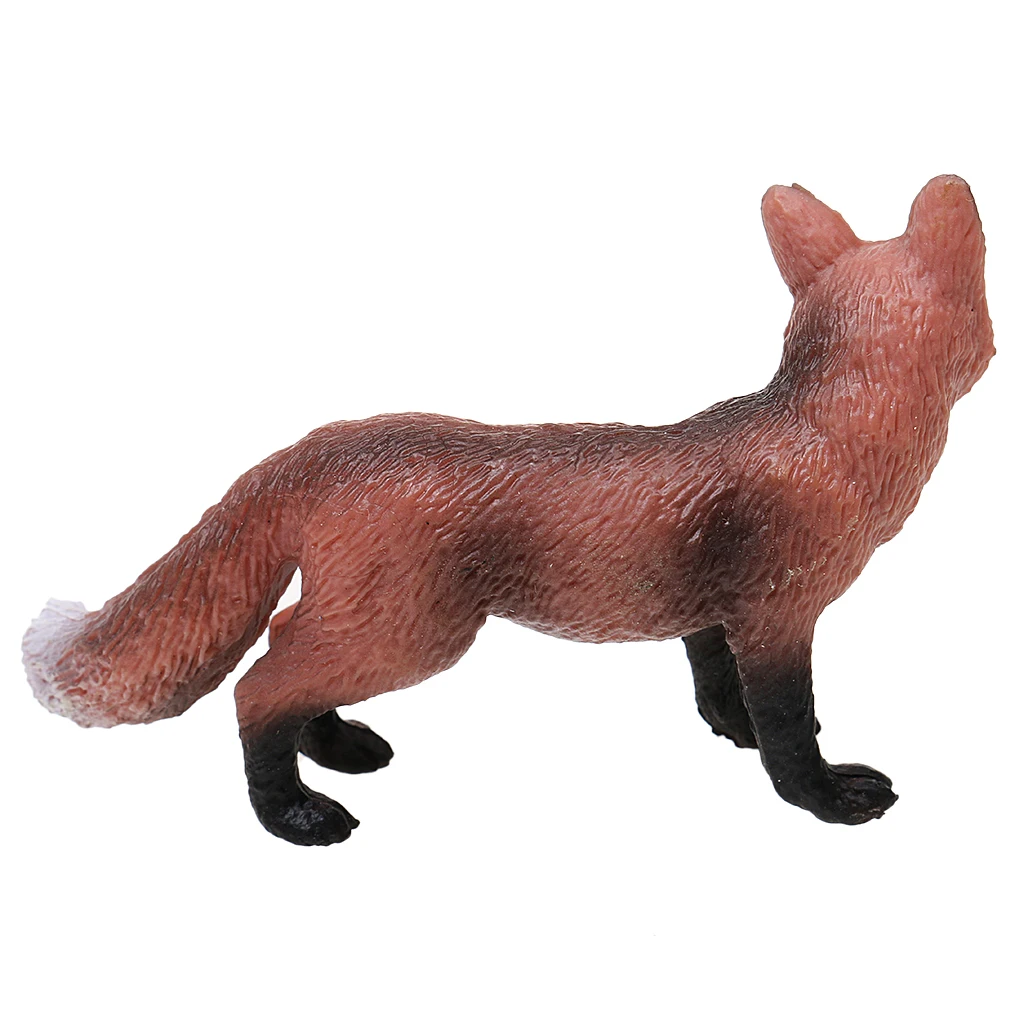 

Simulation Plastic Red Lowrie Wildlife Animal Model Action Figure Kids Toy Gift Story Telling & Teaching Props