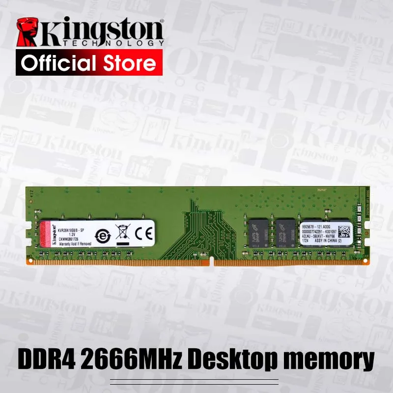 

Original Kingston 2666Mhz Memory 8GB 16GB Intel Gaming Memory DDR4 RAM 1.2V PC Memory RAM For Desktop Memory Sticks