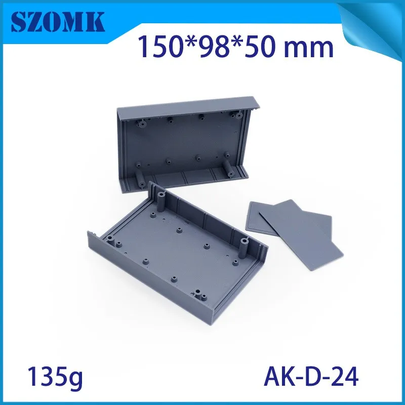 szmk plastic desktop enclosure electronics junction box instrument housing plastic abs control box hot sale project box plastic housing (13)