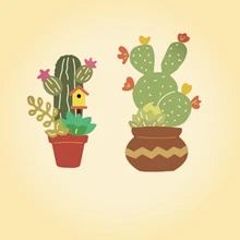 popular flower pot stencils buy cheap flower pot stencils lots from flower pot making paper