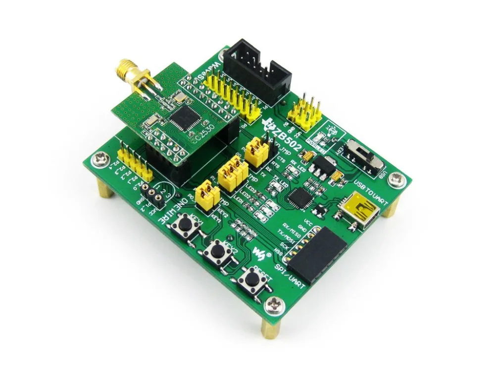 CC2530 eval kit CC2530F256 развития ZigBee/оценки комплект включает CP2102 для отладки в ZB502 материнская плата