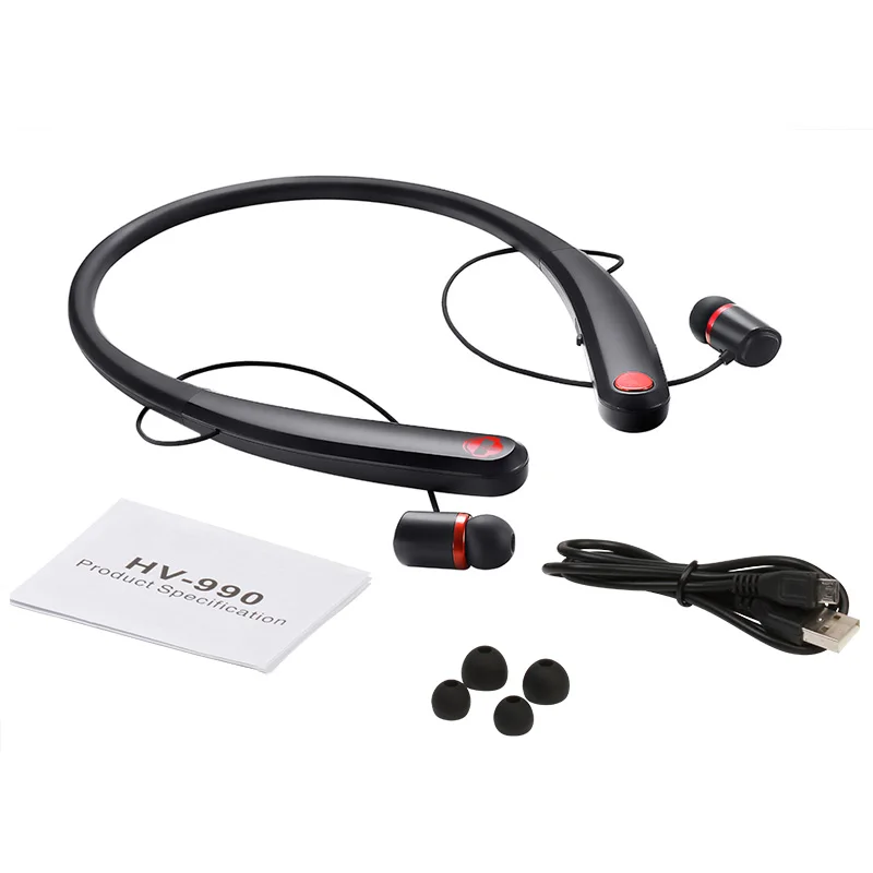 Magift Bluetooth гарнитуры HV990 Беспроводной Магнитный наушников с шейным стерео