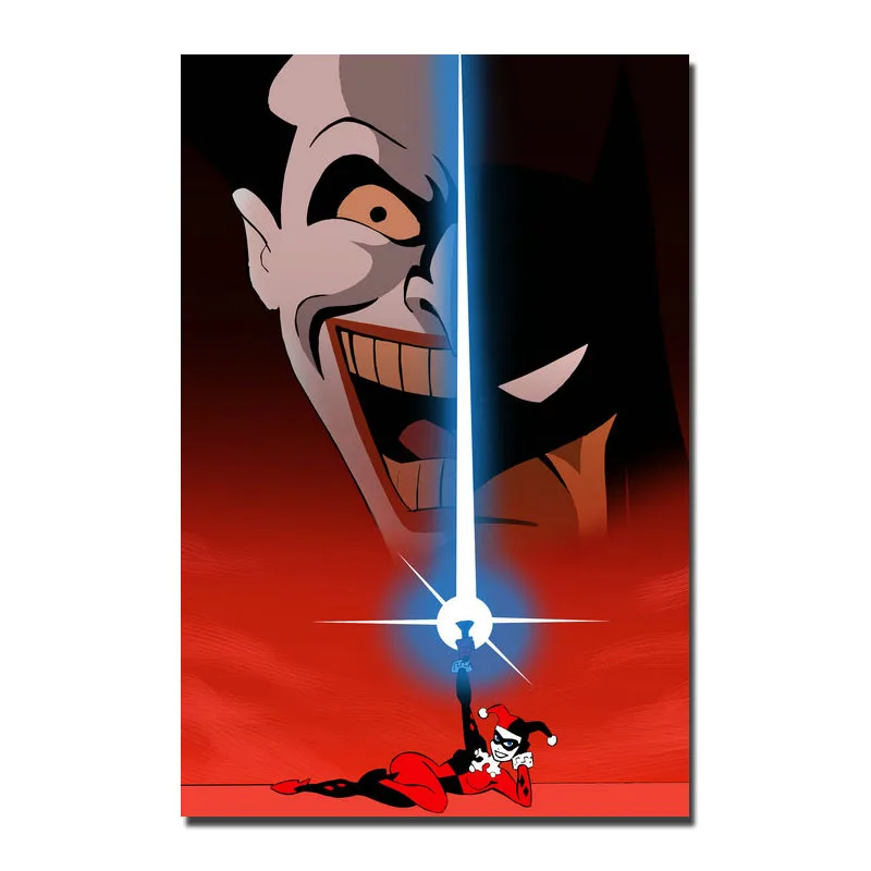 

Joker Batman The Animated Series DC Superhero Silk Canvas Poster 13x20 32x48Inches Pictures For Home Decoration-001