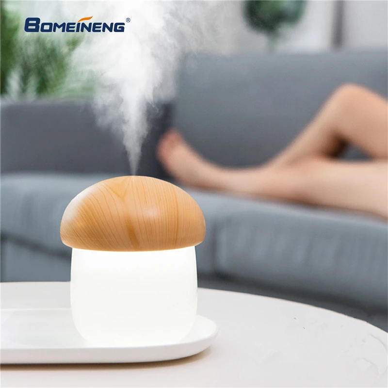 Billige BOMEINENG USB Mini Luftbefeuchter Ultraschall Ätherisches Öl Diffusor Aroma Lampe Licht Auto Aroma Diffusor Aromatherapie Luftbefeuchter