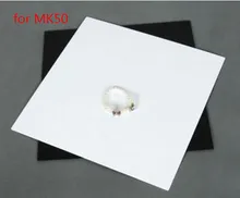2piece(1black 1white) Free shipping Studio Shooting Table 30*40cm Acrylic Reflection Backgrounds board for MK50 photo studio