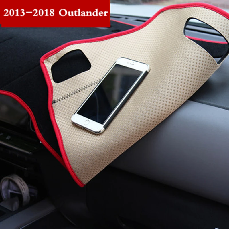 Для Mitsubishi Outlander 20132014 приборной панели автомобиля крышка приборной панели коврик козырек от солнца ковер защиты