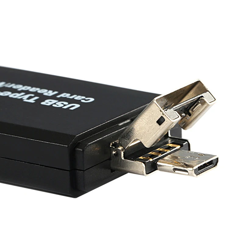Larryjoe 3 в 1 USB OTG кардридер флэш накопитель высокоскоростной USB2.0 Универсальный TF/SD
