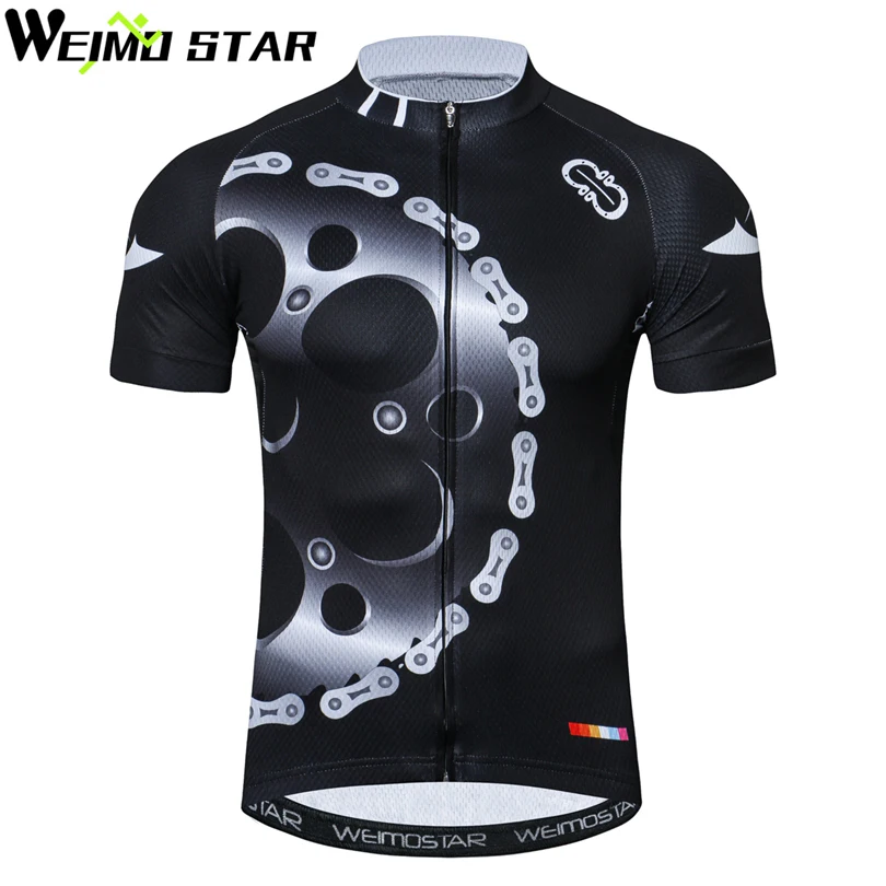 Weimostar دراجة دراجة فريق الرياضة الدراجات جيرسي لربيع وصيف قصيرة الأكمام قمصان mtb الملابس ارتداء دراجة جيرسي
