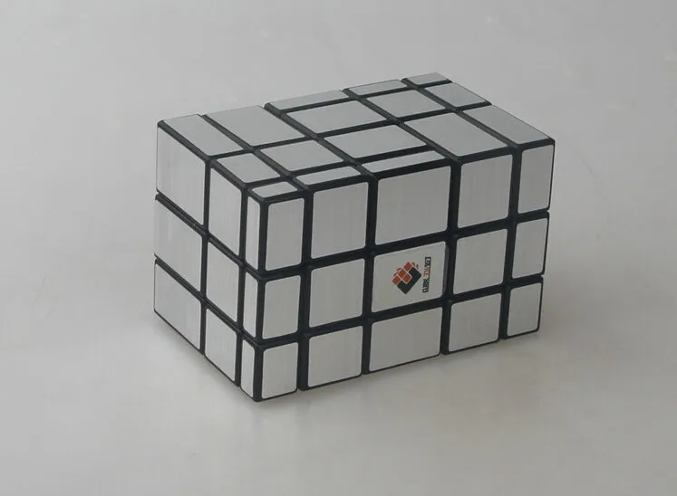 3x3x5 cubetwist siamesi specchio cubo magico oro/argento difficili giocattolo giocattoli educativi speciali giocattoli