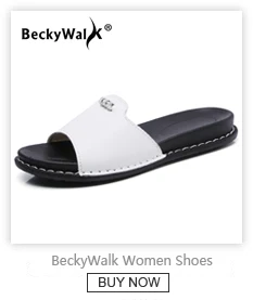 BeckyWalk/летние женские Вьетнамки; сандалии на плоской подошве; женская обувь на плоской подошве с открытым носком; женская обувь с пряжкой; WSH2852