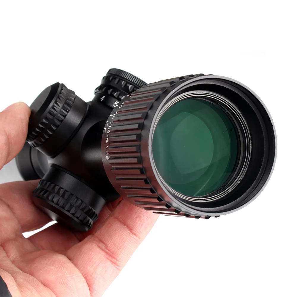 ohhunt 4X32 AOIR Compact Hunting Tactical Wide Angle Riflescopes Mil Dot Illuminated Reticle Turrets Reset Optics Rifle Scope (9)