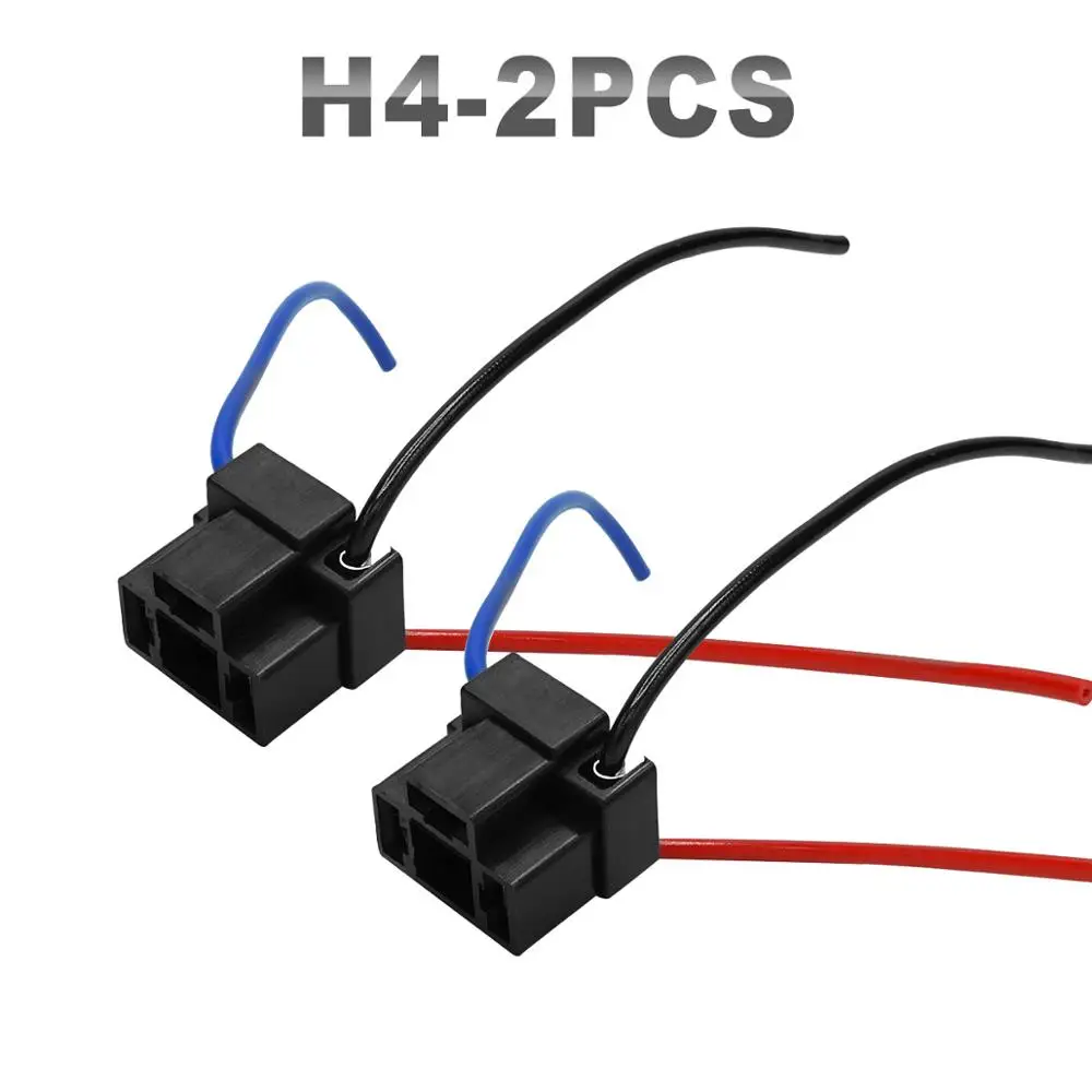 10 штук 2 H4 1156 3157 спецвставка со жгутом проводов H11 разъем автомобильная проводка комплект автомобильных фильтров Электроники расходные материалы
