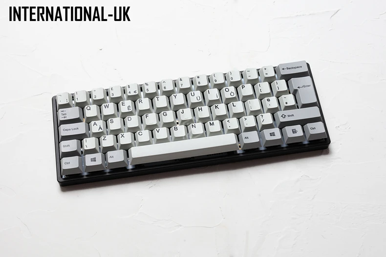 Kprepublique international norde EU UK ES FI FR NO IT PT DE HU пустые буквы Вишневый профиль краситель Sub Keycap толстый PBT для клавиатуры