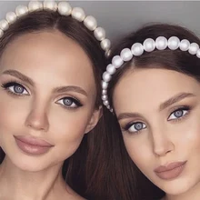 JUJIA, новинка, хит, корейский дизайн, головные уборы, имитация жемчуга, повязки для волос, аксессуары для волос для девочек, Женская повязка на голову, для свадебной вечеринки