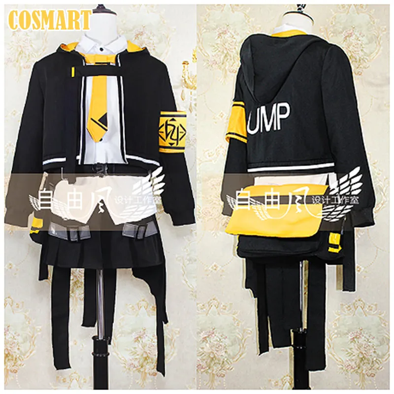 

[Customize] Game Girls Frontline UMP45 MOD3 Cosplay Costume UMP45 Uniform Dress Halloween Costume for Women NEW FreeShip