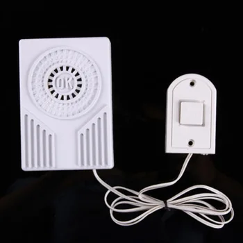 

Battery Operated Mini Wired Doorbell Door Bell Loud Ding-Dong Sound Home Use