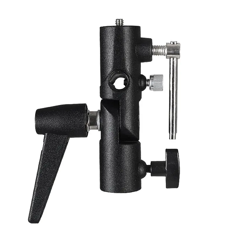 

Umbrella Swivel Holder Bracket 1/4" 3/8" F Studio Photo Speedlight Light Stand