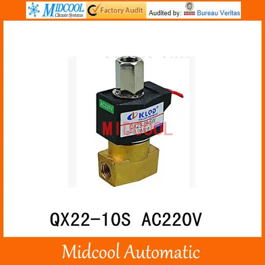 

Direct - acting solenoid valve QX series of two-position two - way QX22-10S port 3/8