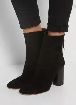 Botas Negras Gamuza Mujer 2024 www.faun.cz