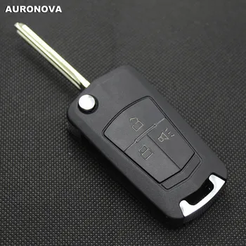 

AURONOVA New Upgrade Folding Classical Type Key Shell for Buick Excelle 3 Buttons Remote Car Key Case DIY