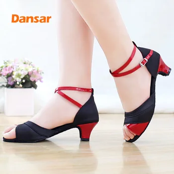 

Children's Latin Shoes Salsa Dancing Shoes For Women Girls Ballroom Tango Salsa Tap Latin Shoes Kids Professional Practice Shoe