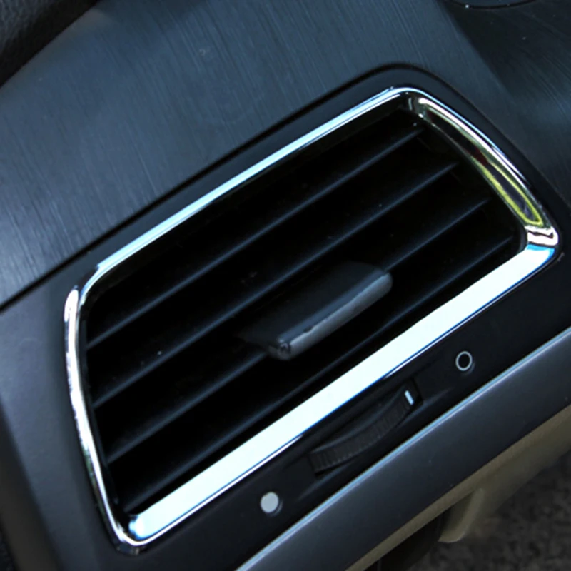Para Honda Accord 8th 2008, 2009, 2010, 2011, 2012, 2013 condicional AC cubierta de ventilación decoración salida ABS Interior Auto A 3 piezas