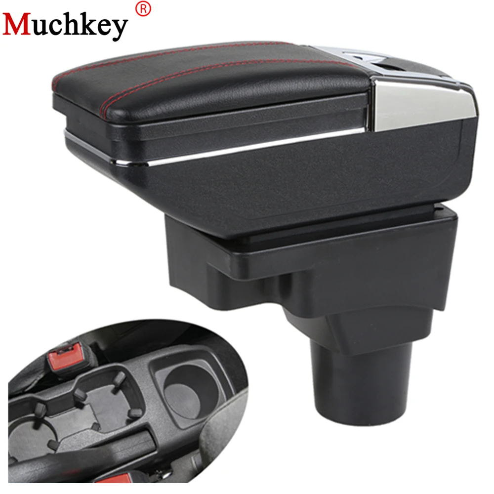 

For Chevrolet Aveo Sonic Lova T250 T300 2011-2014 armrest box central Store content Storage box cup holder car styling Auto Part