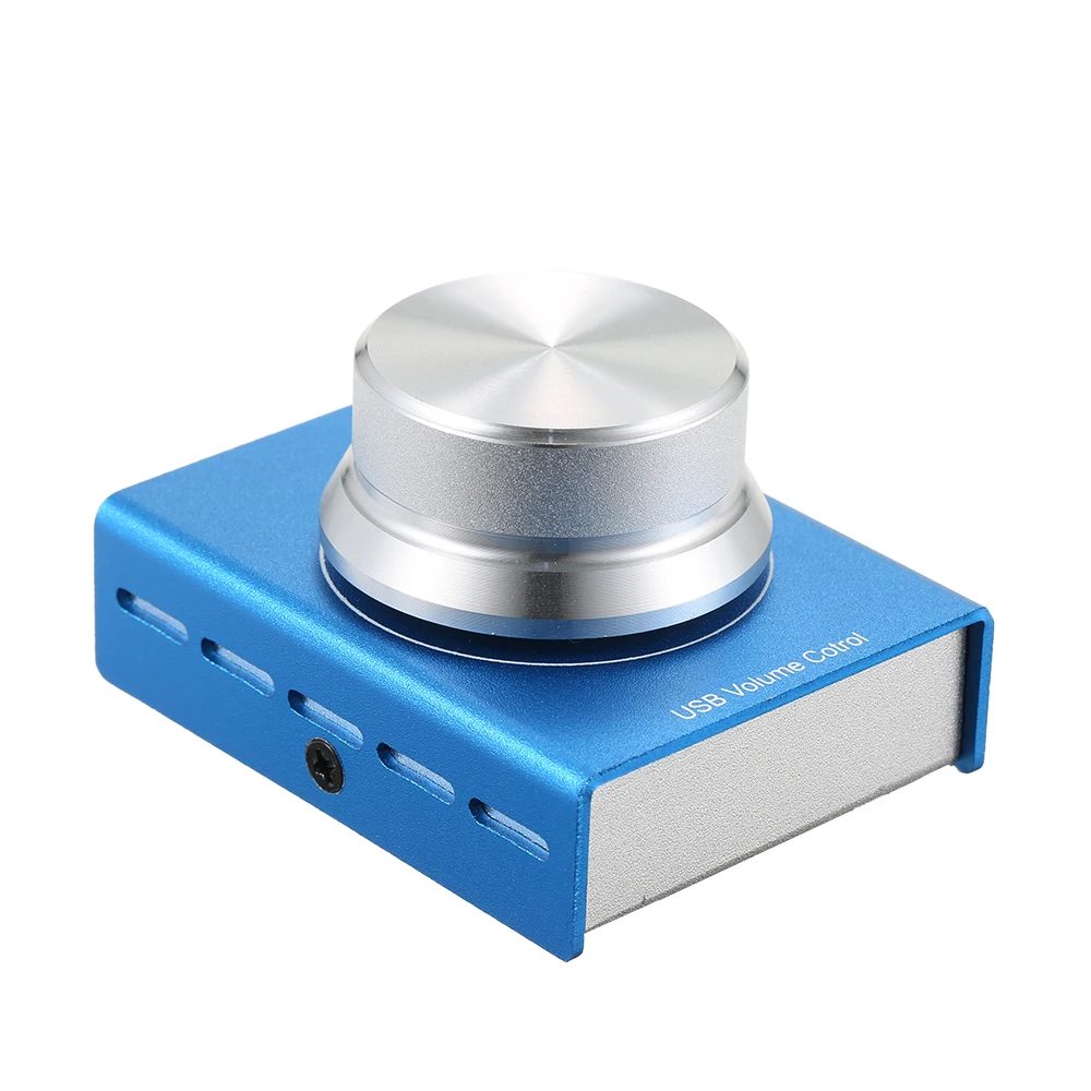 USB Volume Control Computer Speaker Audio Volume Controller Adjuster with One Key Mute Function