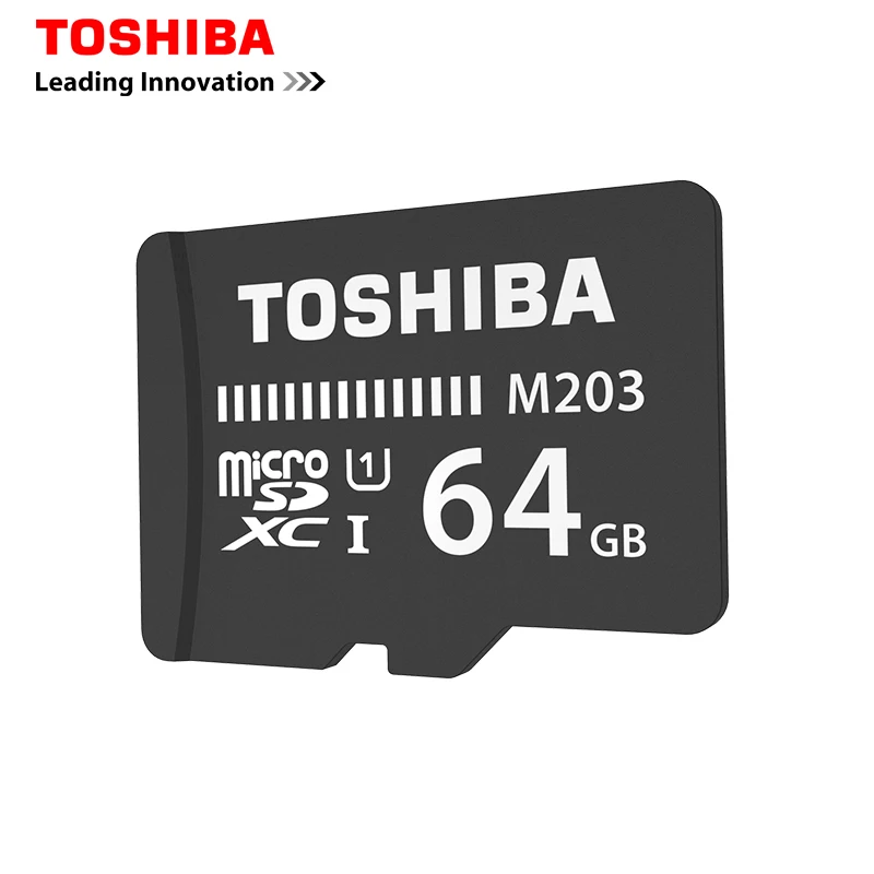 Toshiba карта памяти 64 Гб Micro sd класс 10 UHS 1 флэш карты Microsd для планшета/смартфона