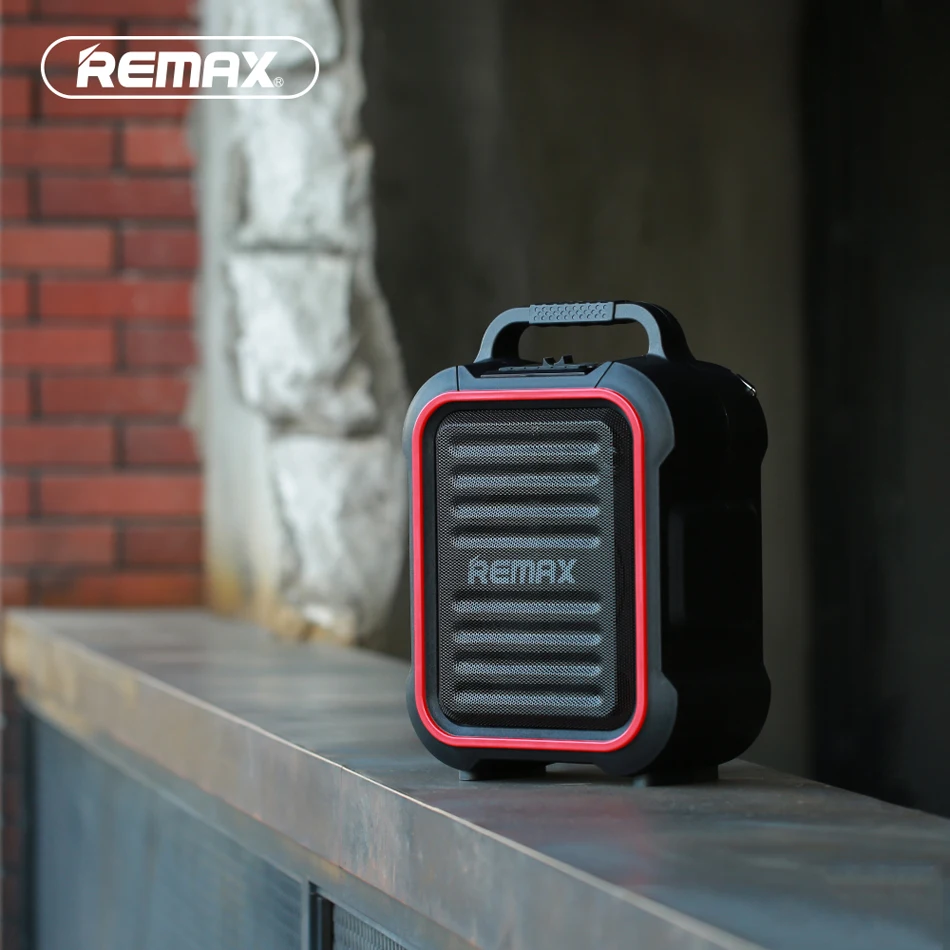 REMAX RB X3 Outdoor Portable Bluetooth V3.0 Speakers with Wireless  Microphone Big Bass Wireless Music Speaker for Phone/MP3|Outdoor Speakers|  - AliExpress