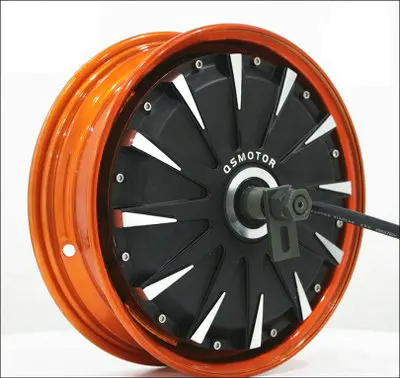 72V96V120V12 inch1500W2000W3000W бесщеточный двигатель ступицы постоянного тока для