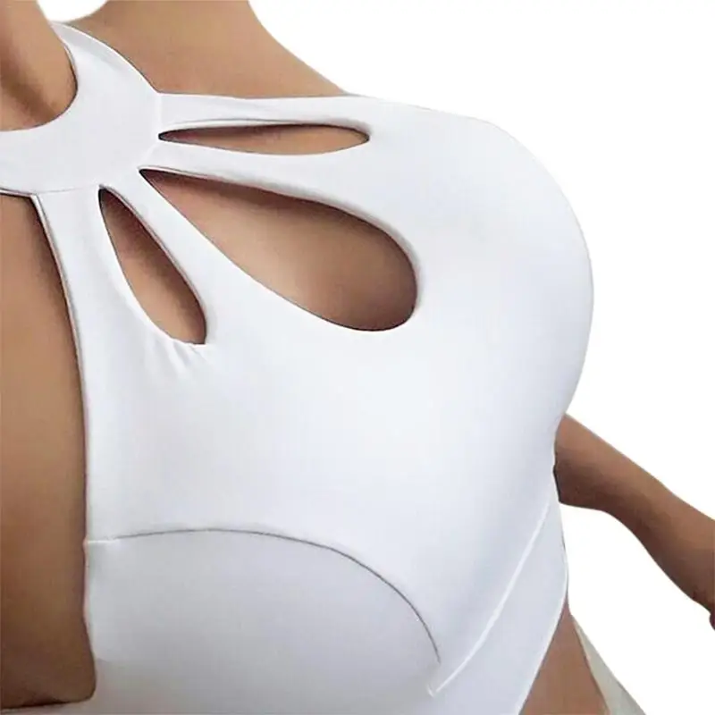 

High Stretch Breathable Sports Bra Top Fitness Women Padded Sport Bra for Running Yoga Gym Seamless Crop Bra
