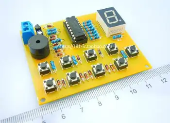 

Free Shipping! CD4511 eight - way Digital Responder DIY kit electronic production suite