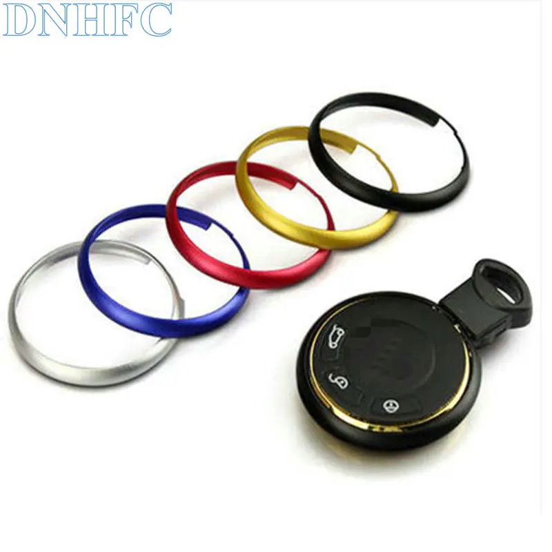 

DNHFC Upgrade Alloy Key rings key trim key chain For BMW Mini Cooper Clubman countryman R56 R57 R58 R60 R61