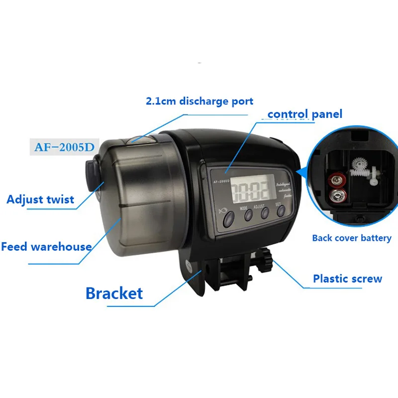 Регулируемая автоматическая кормушка для аквариума автоматическая кормушка для кормления рыб таймер автоматический кормушка для аквариума