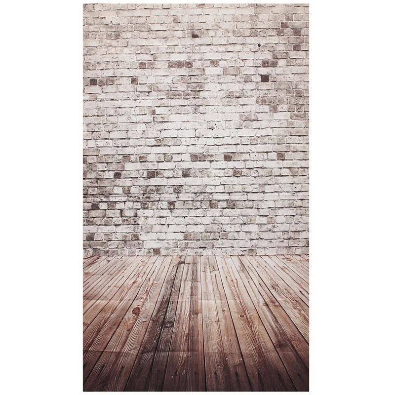 Photography Background Studio Photo Props Thin Backdrop 3X5FT Wood Grain Brick style 1