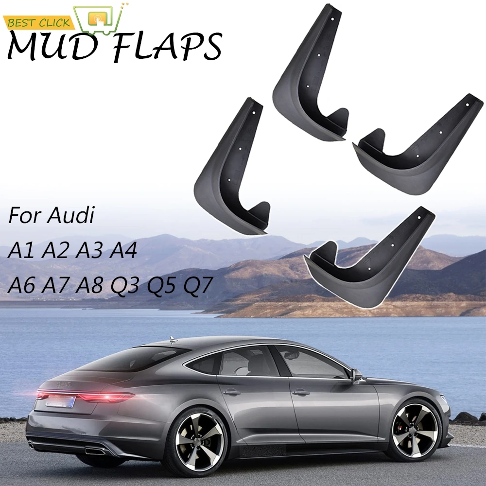 

Mud Flaps Mudflaps Splash Guards Mudguards For Audi A4 S4 B5 8D B6 8E 8H B7 B8 8K B9 8W A6 S6 C4 4A C5 4B C6 4F C7 4G C8 Avant