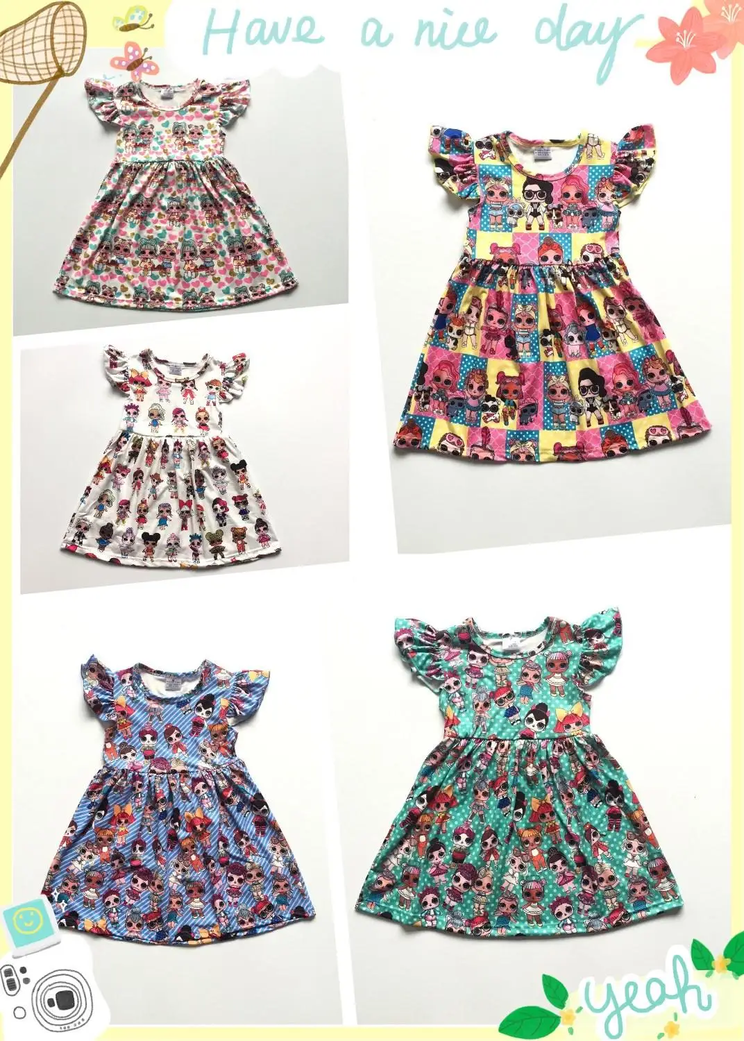

baby girls summer hot new arrival garden dress clothing girls flora RAINBOW dress wholesale