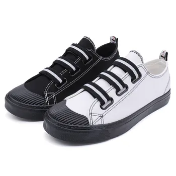 

Student canvas shoes men summer fashion breathable flat sneakers do not tie elastic sleeve canvas men shoes zapatillas hombre