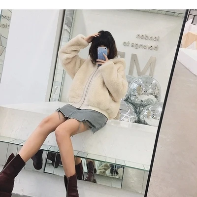 Fourrure kaki Gamme 2018 C5 Haut En Manteau Nouveau Style Mode De Femmes Fausse Beige wzOqzUIn