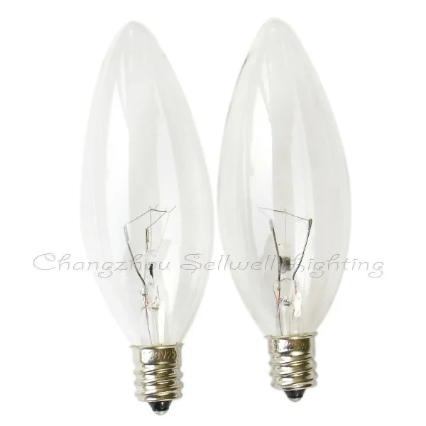 Candle light 230v 25w E12 c32 A375 GOOD 10pcs