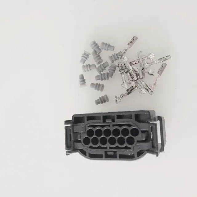 TE 12 Pin/Way Lane Assist LCA Connector Plug For VAG Volkswagen Audi Porsche 4E0 972 713 4E0972713 1534151-1 1534152-1