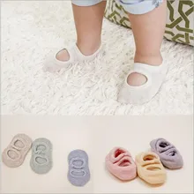 2016 hole baby kids ankle socks for girls boys low cut sport socks crew anti slip children cotton sock meias newborn infant sock