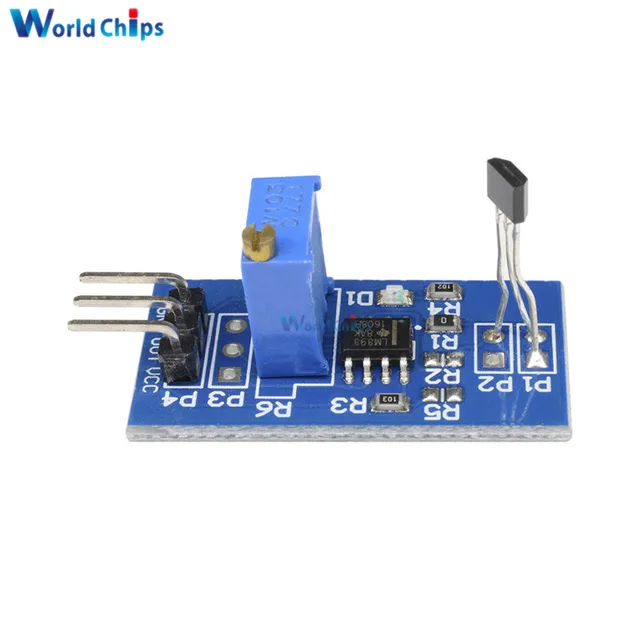 LM393 ホール感知プローブホールスイッチ · センサ 5 V/3.3